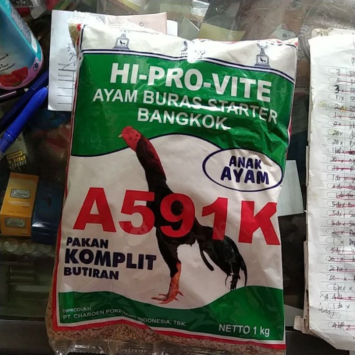 Manfaat pur 594 untuk ayam bangkok